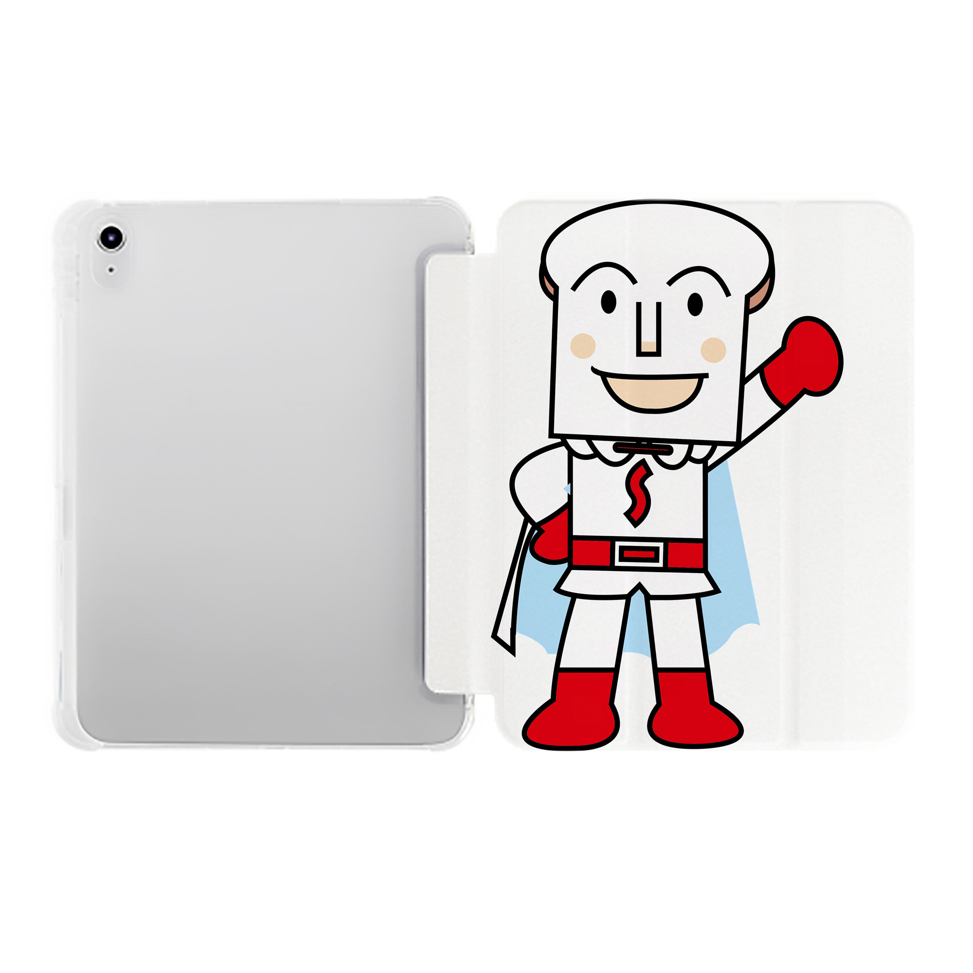 （画像用） アンパンマン Anpanman IPad ケース ペン収納付き 三つ折りスタンド PUレザー×シリコン 対応機種9.5/10.5/10.9インチ